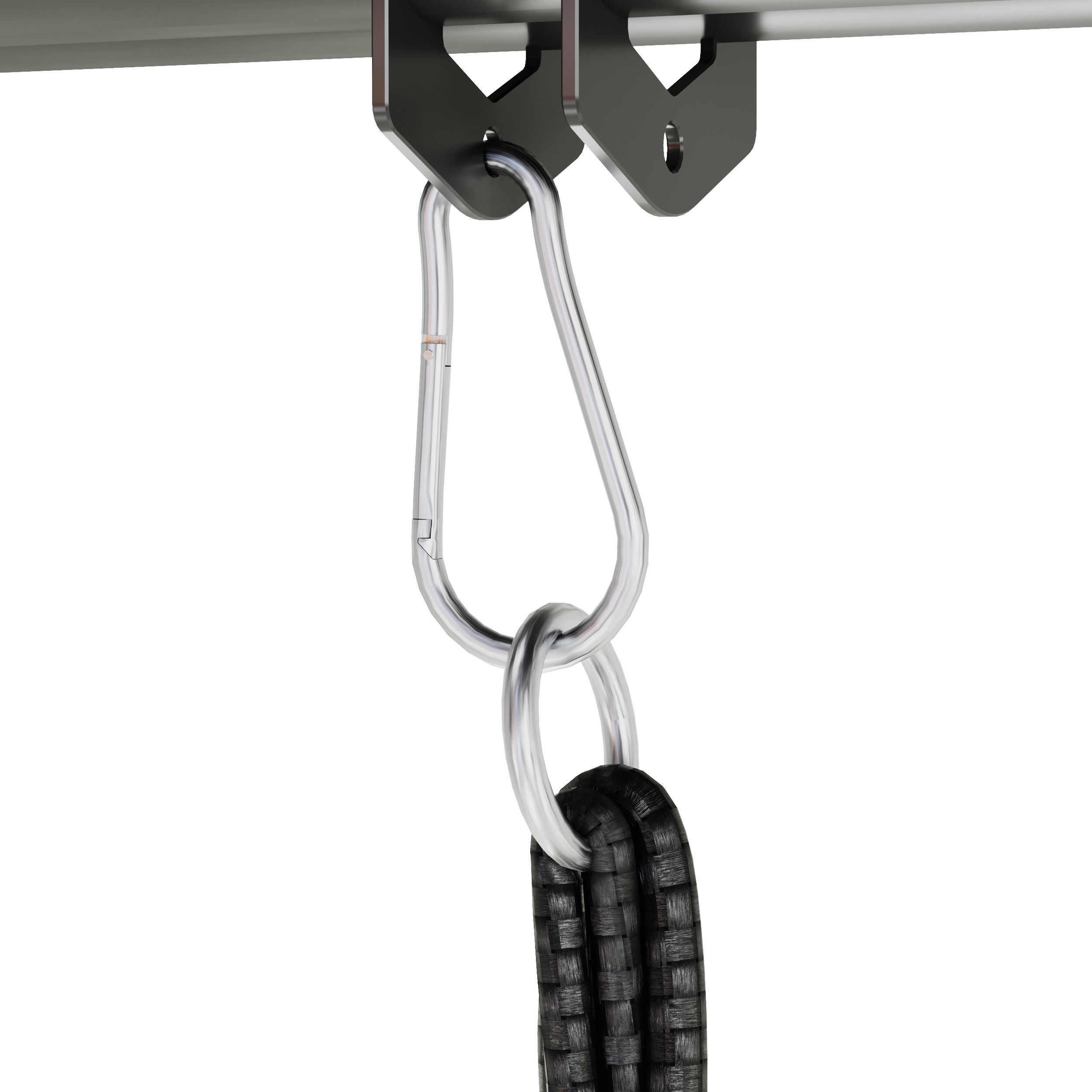 Garden swing Set 3D model_29