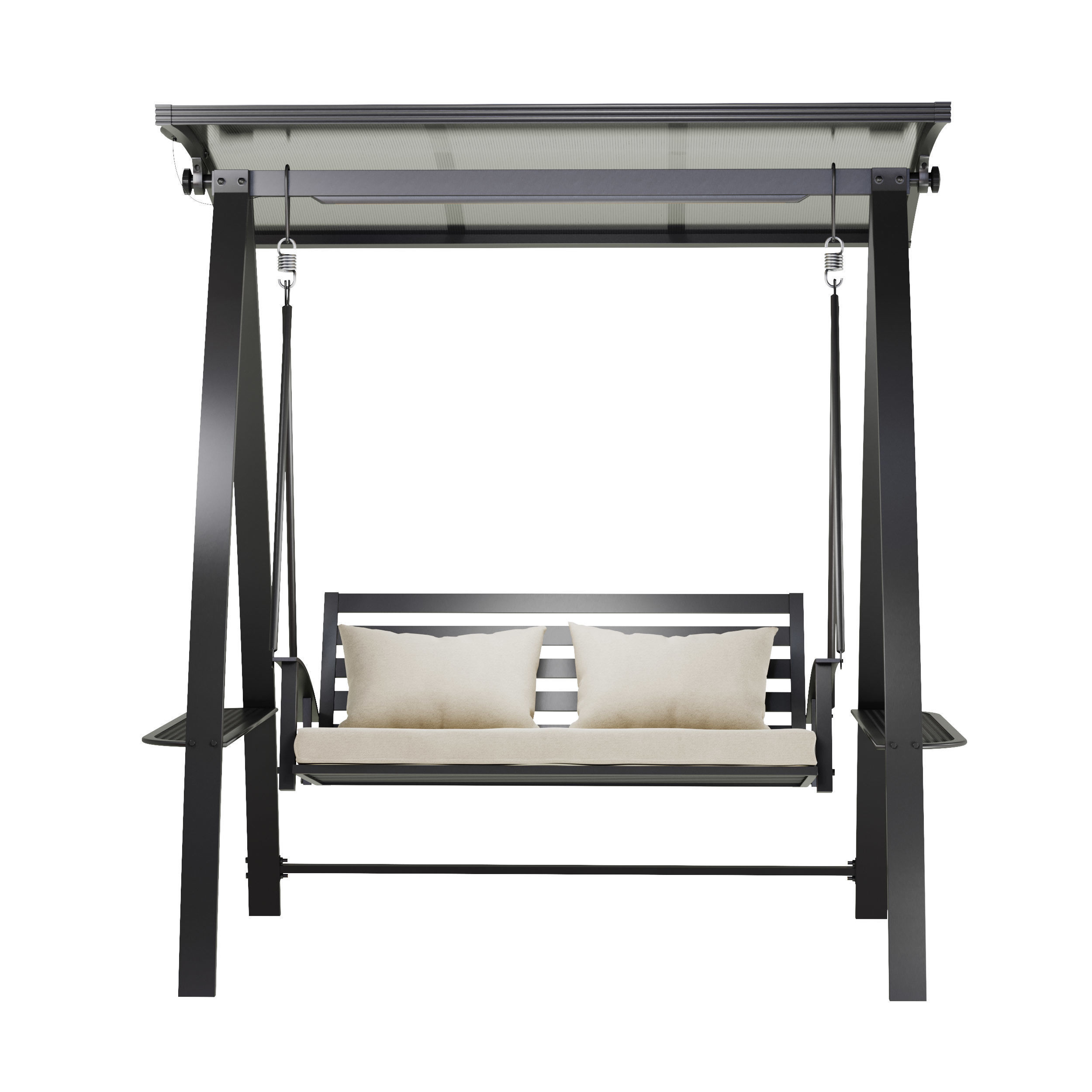 Garden swing Set 3D model_36