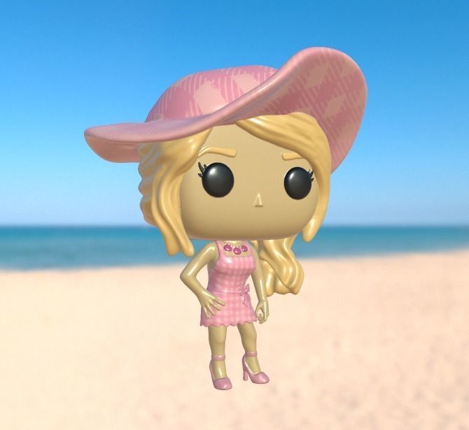 FUNKO BARBIE 3D print model_2