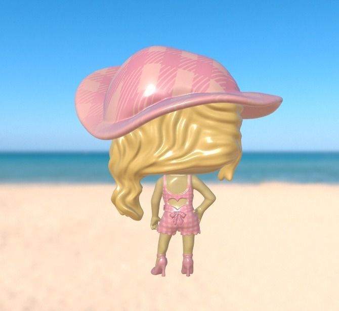 FUNKO BARBIE 3D print model_3