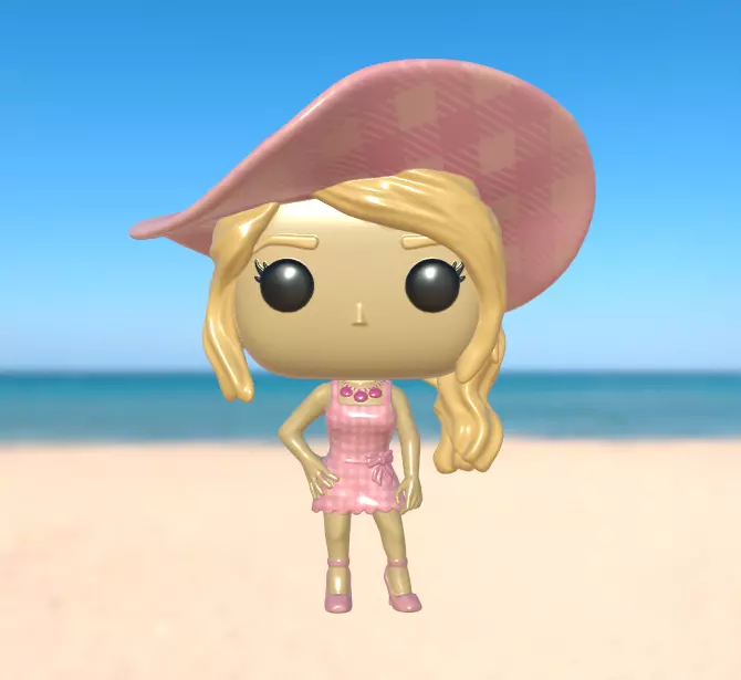 FUNKO BARBIE 3D print model_0