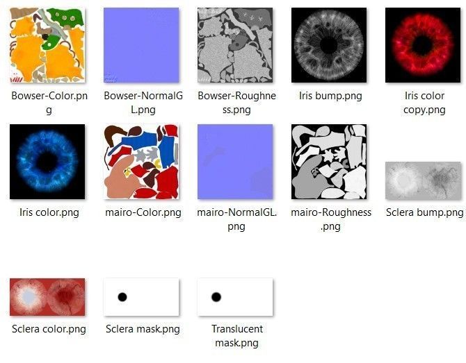 Super Maryo Low-poly 3D model_14