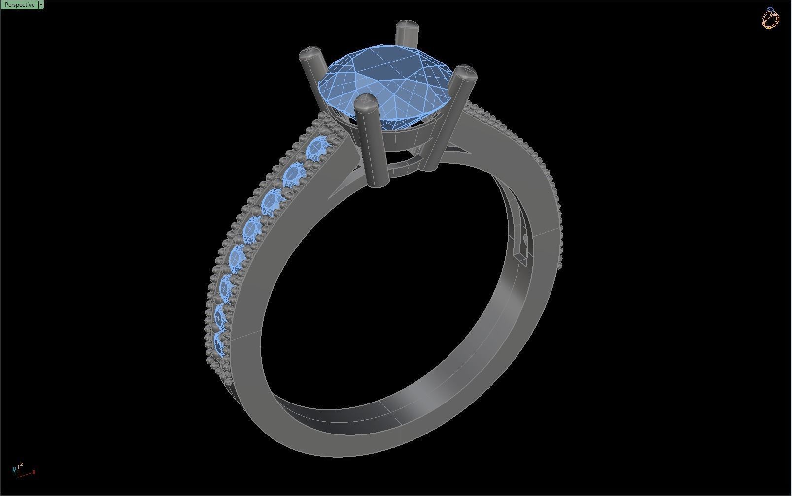 RING 09 3D print model_12