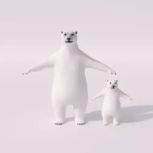 Polar Bear Family