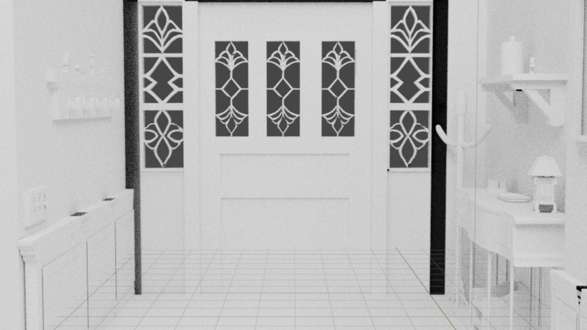 Joel house Low-poly 3D model_16