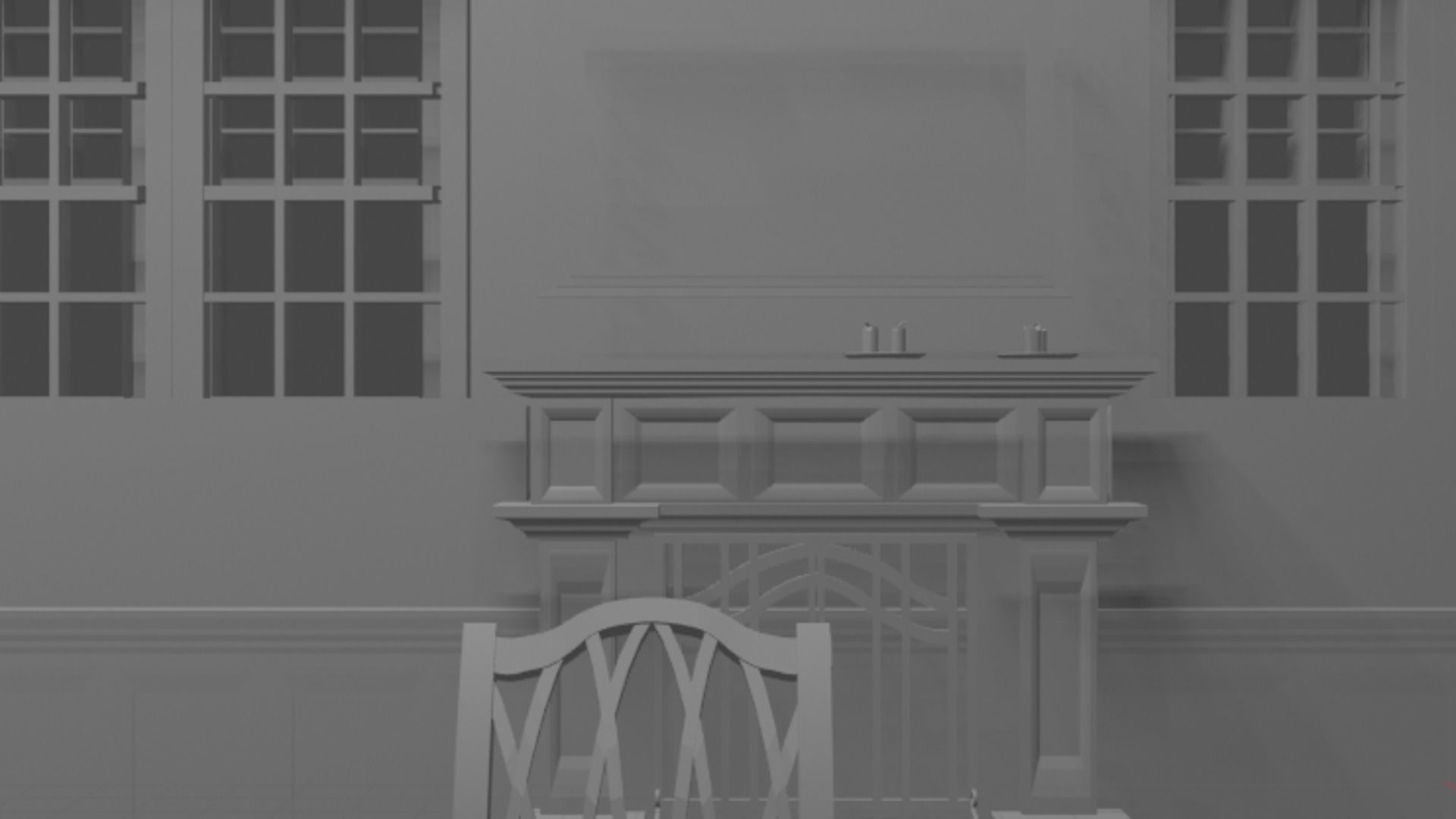 Joel house Low-poly 3D model_19