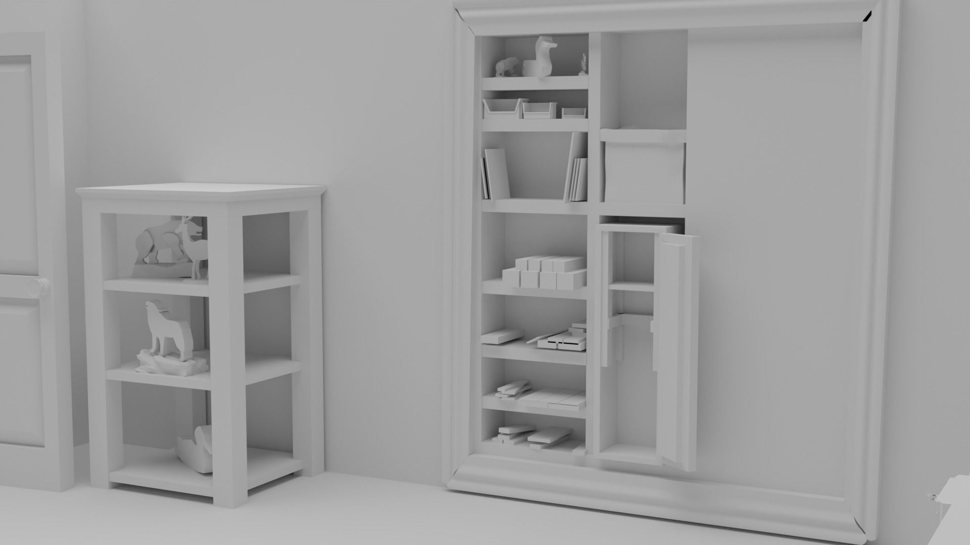 Joel house Low-poly 3D model_6