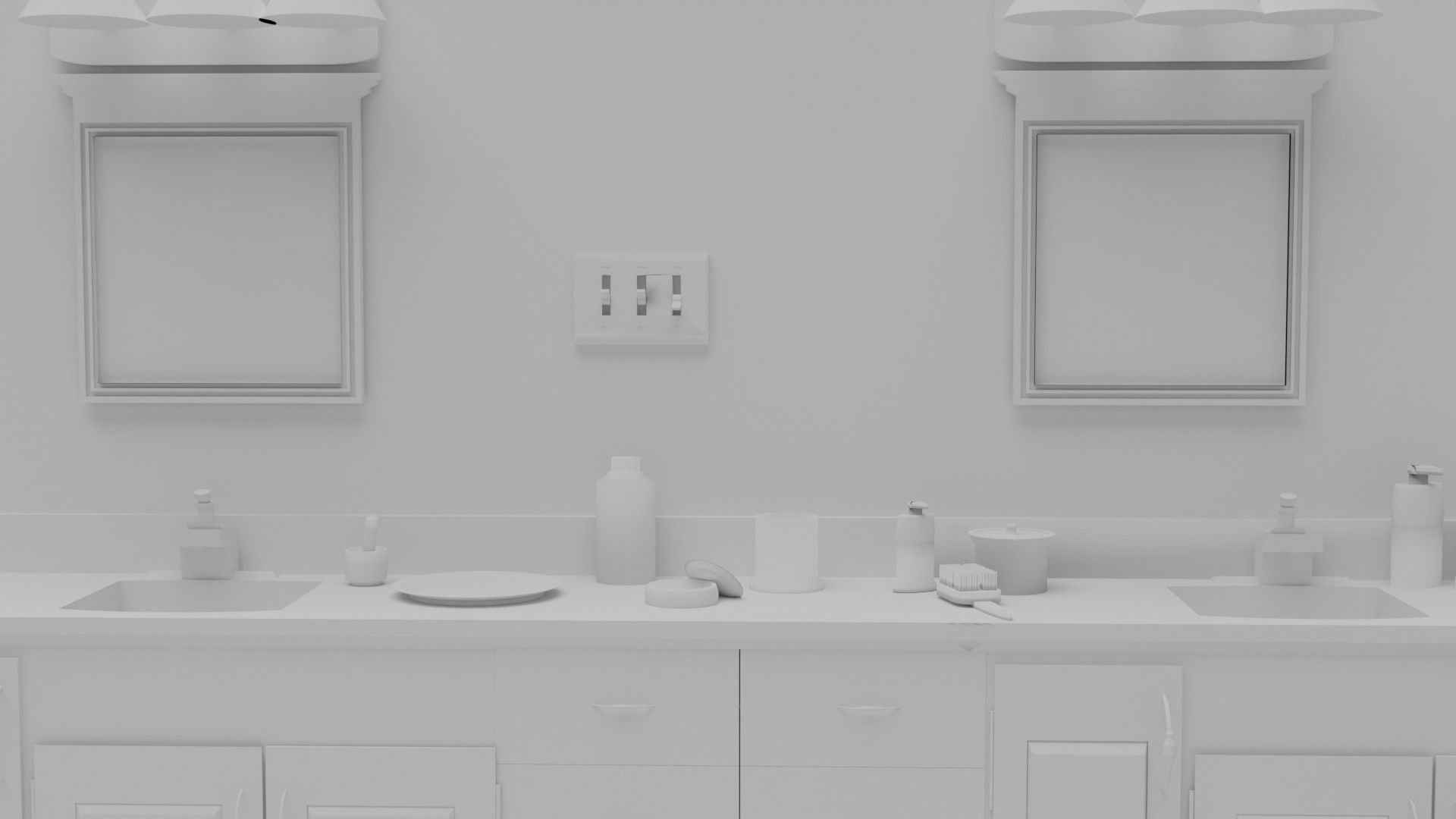 Joel house Low-poly 3D model_13