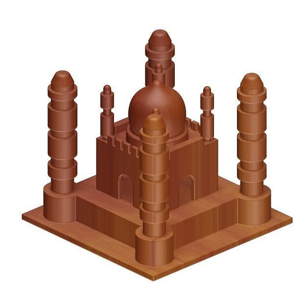 Baby Palace Toy 3D model_1