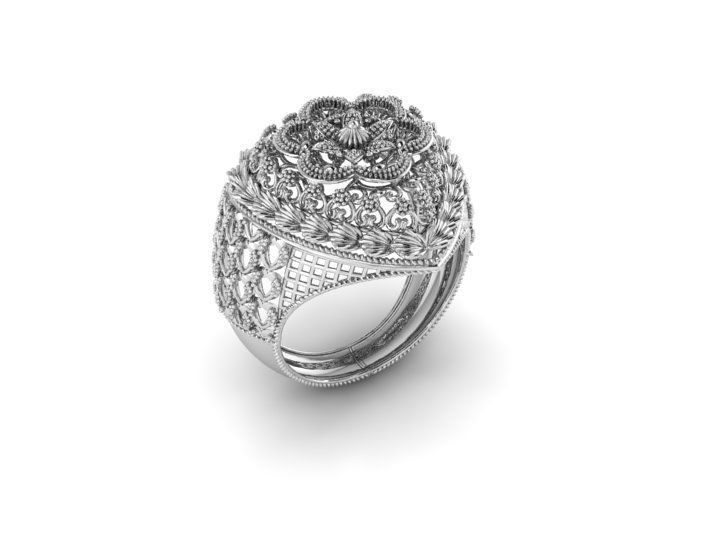 Rings 3D print model_1