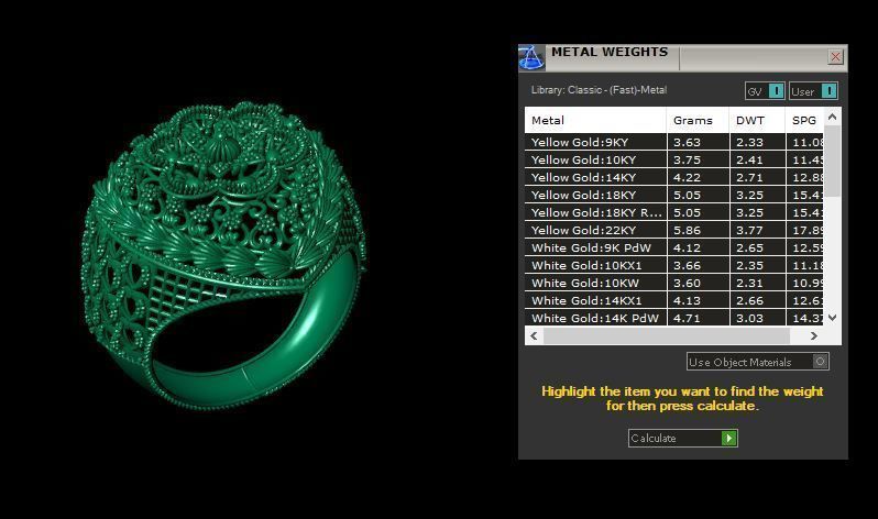 Rings 3D print model_3