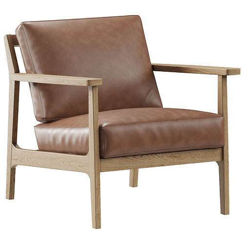 Cody Armchair 3D model 3