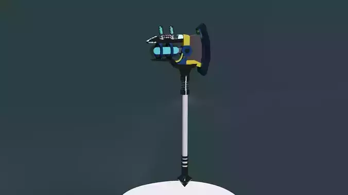 V-Axe Sci-Fi weapon ver gamma ready