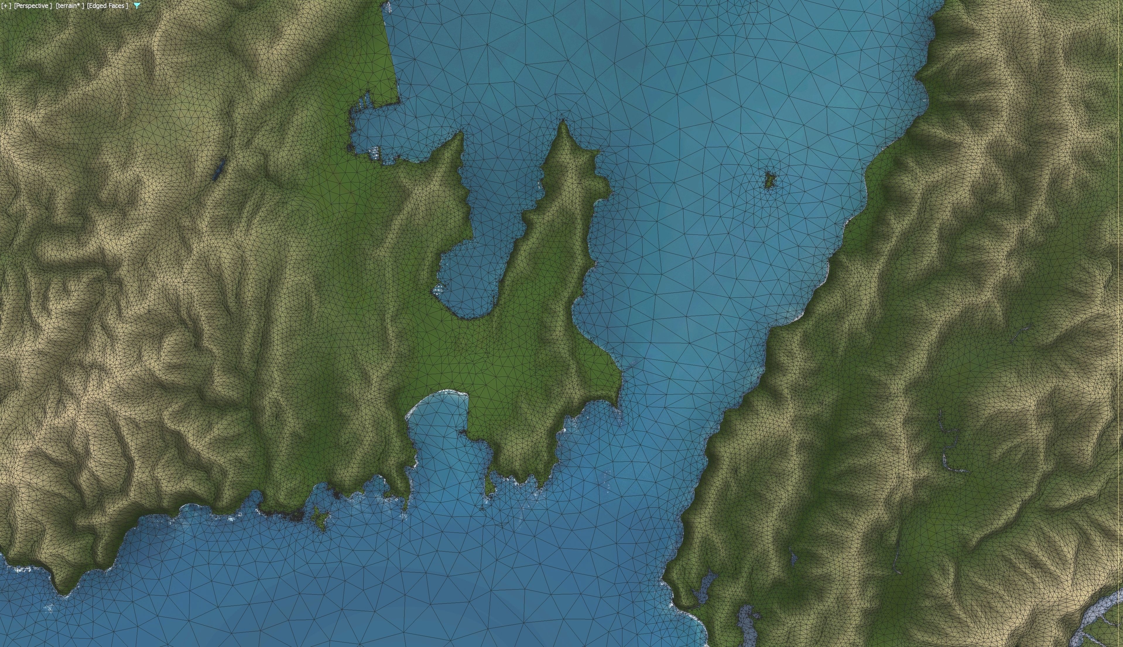 Wellington - 3D Terrain Model Low-poly 3D model_20