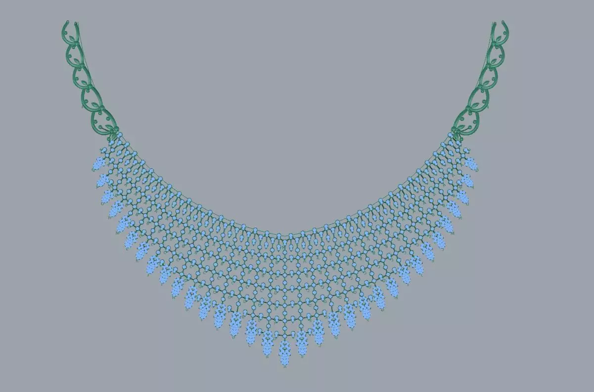 necklace 3D print model_0