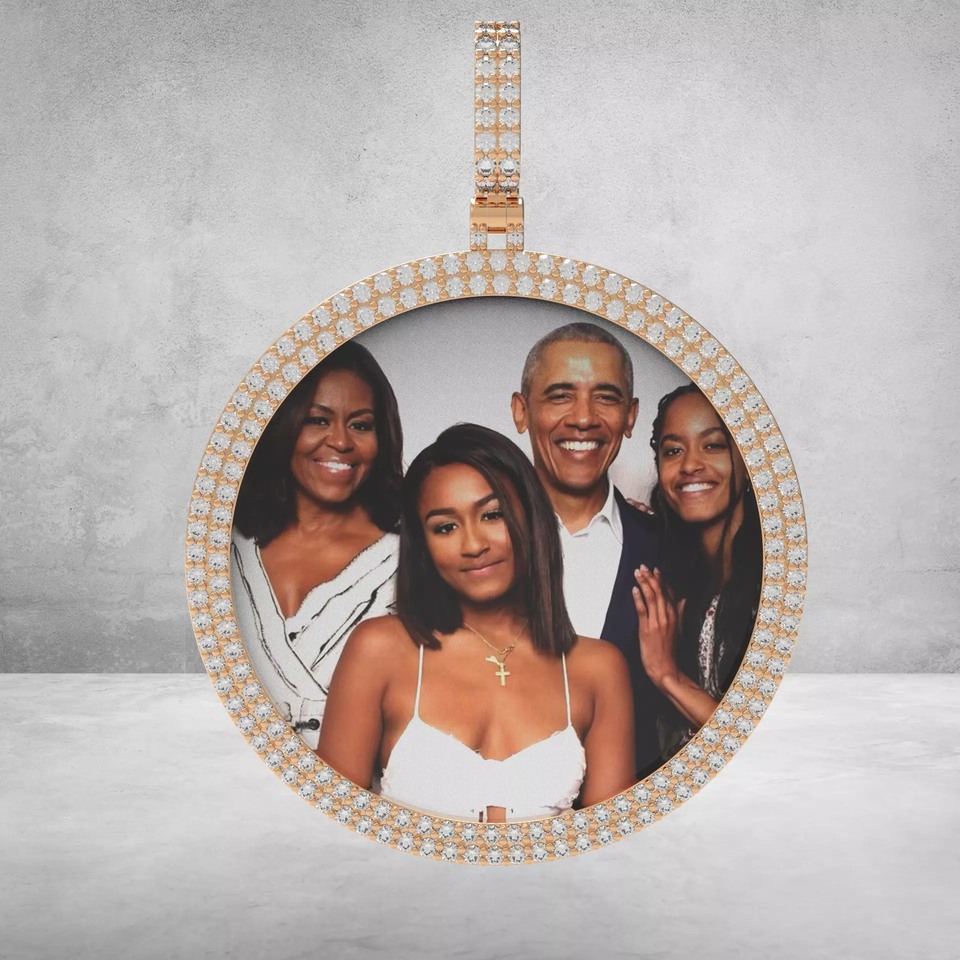 Memory Pendant 3D print model