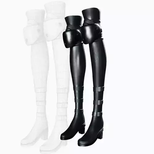 Armor boots for female characters