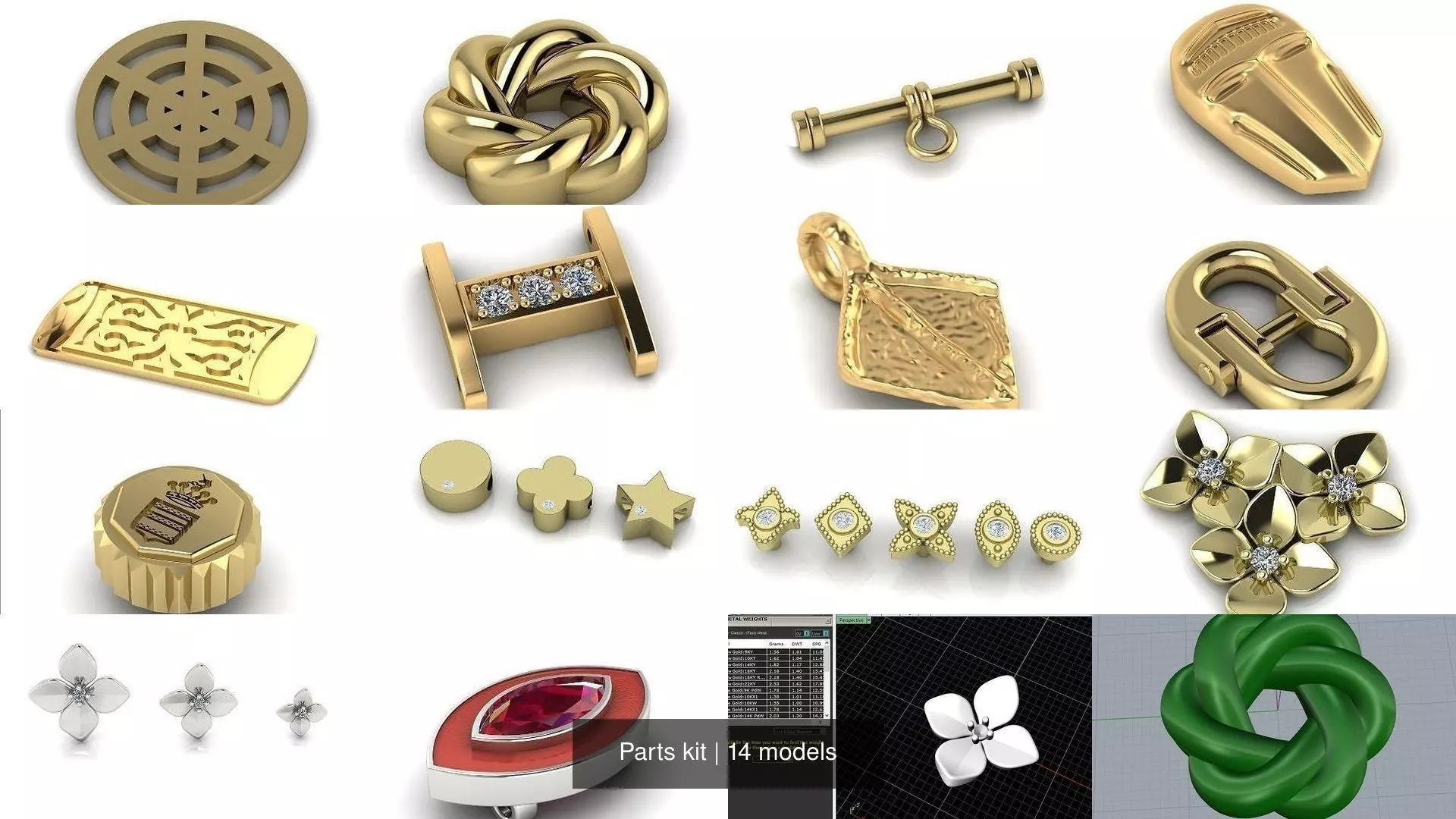 Parts kit 3D Model Collection_0