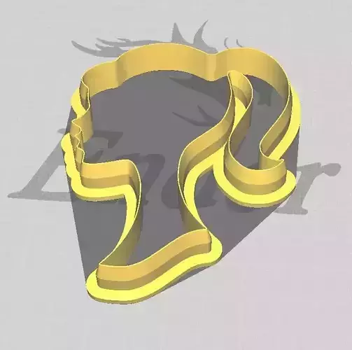 Barbie Cookie and Fondant Cutter with Embosser