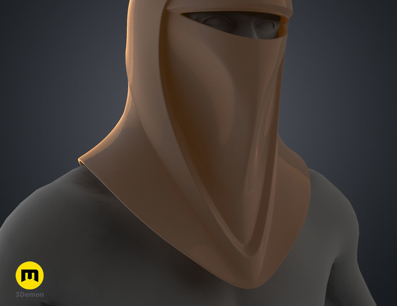 Imperial Royal Guard Helmet - Return of The Jedi 3D print model_13