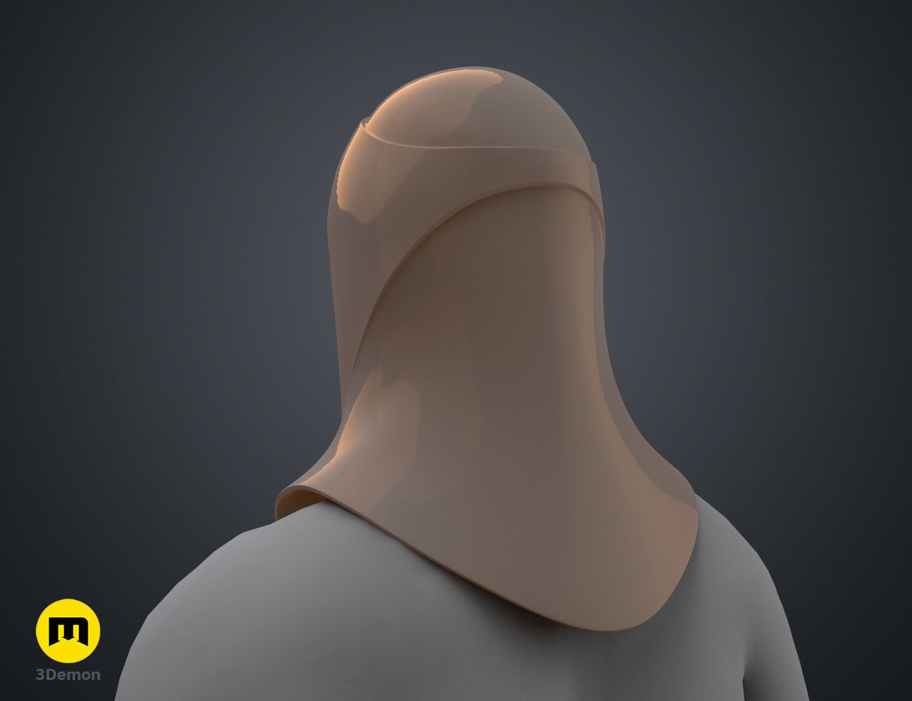 Imperial Royal Guard Helmet - Return of The Jedi 3D print model_11