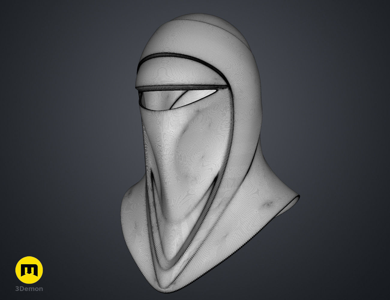 Imperial Royal Guard Helmet - Return of The Jedi 3D print model_8