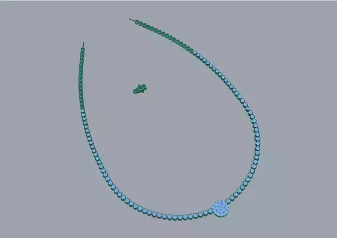 necklace 3D print model