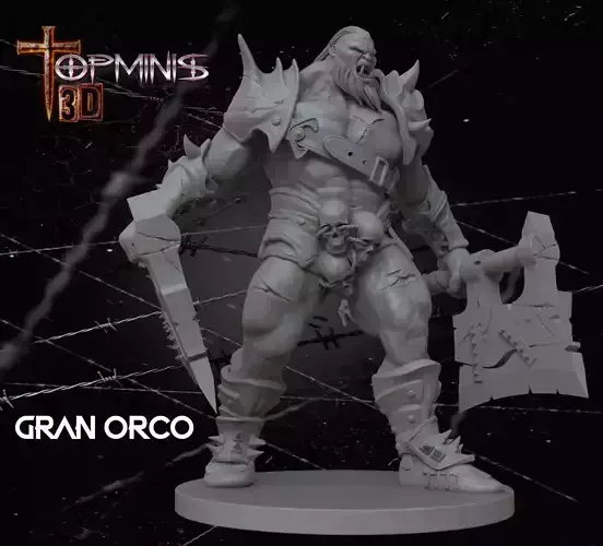 ORC FOR ROLE PLAYING GAMES 3D print model