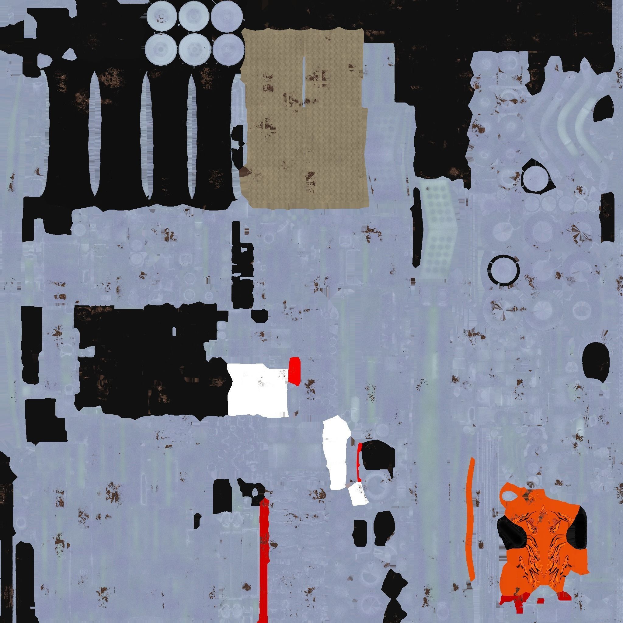 Quad Bike  Low-poly 3D model_31