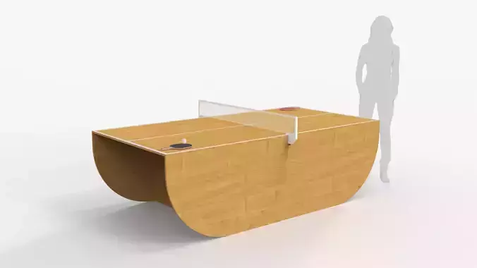 Ping Pong Table Beach