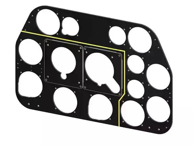Instrument Panel - P-51D