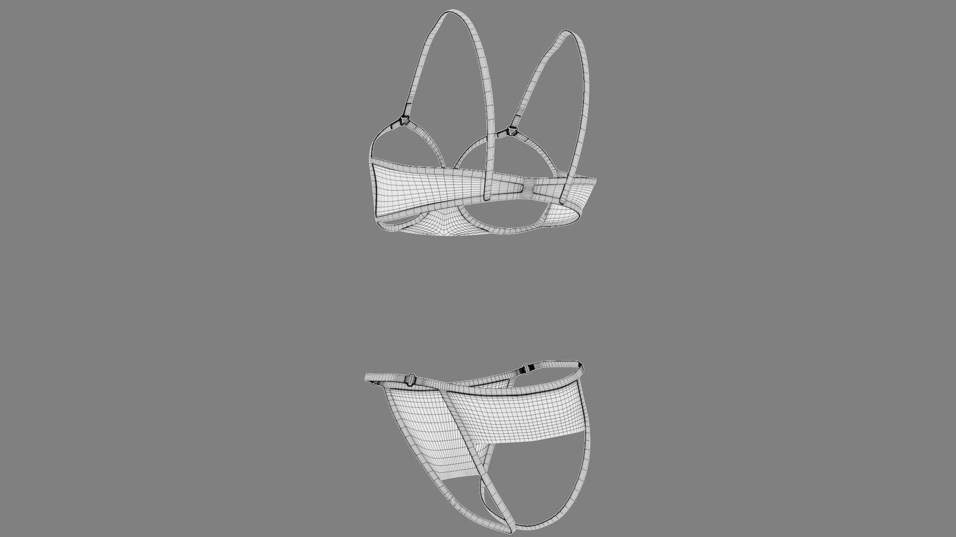 Sexy Lingerie SS28 3D model_7