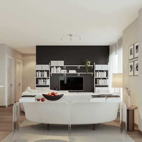 New York Apartment  3D model 2