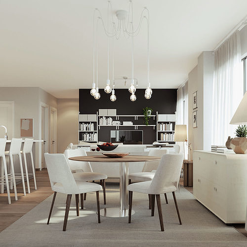 New York Apartment  3D model 7