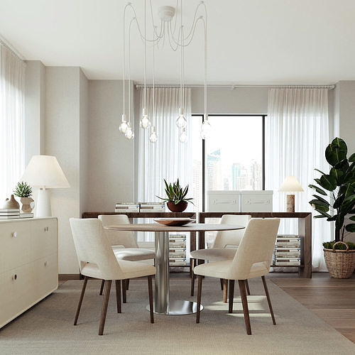 New York Apartment  3D model 4