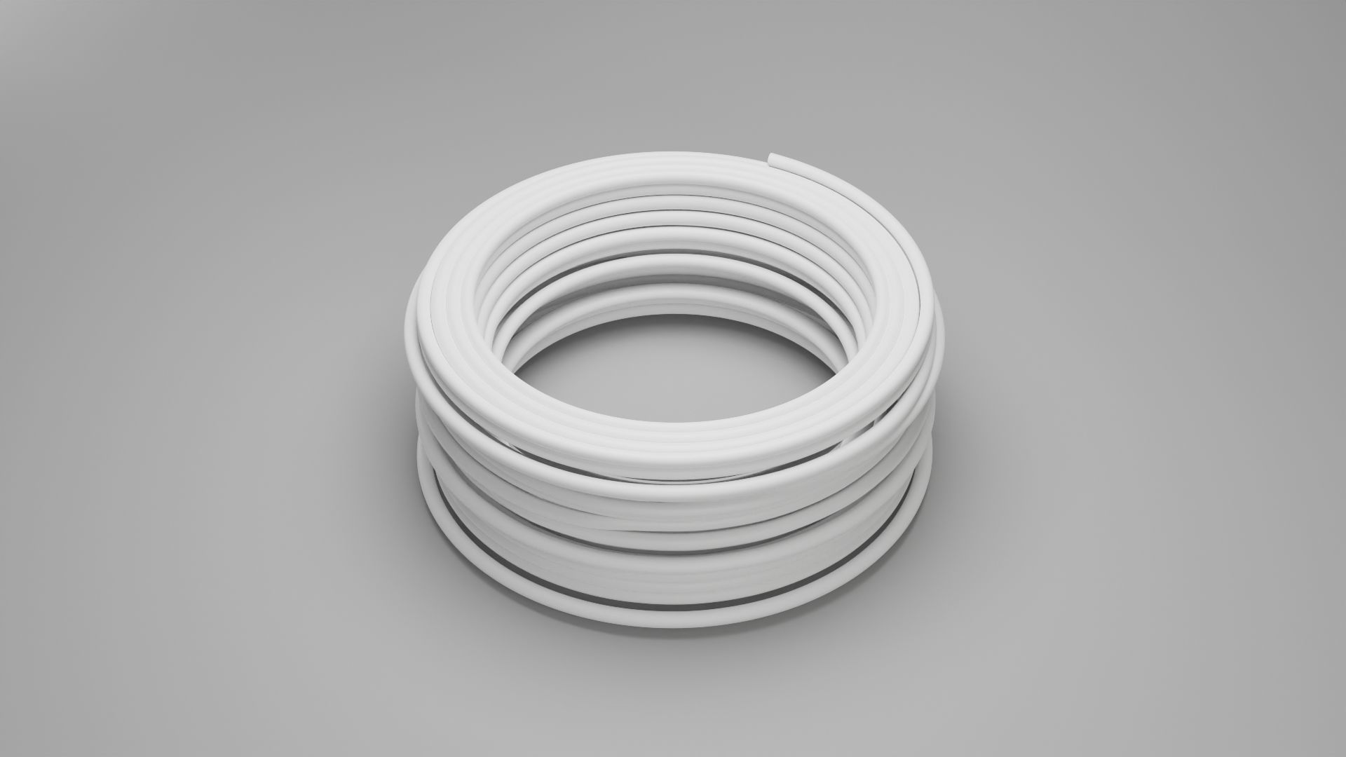 Cable Coil  Free low-poly 3D model_5