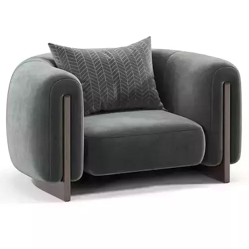  Minuit Armchair by Stephane Parmentier