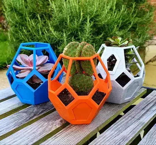 Eco Friendly Modular Succulent and Small Plant Grower By CC3D 3D print model