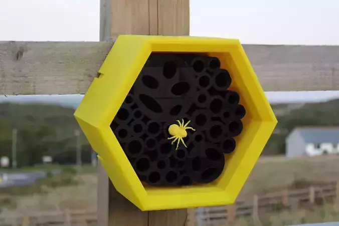 Eco Friendly Customisable Modular Bee Hotel By CC3D 3D print model