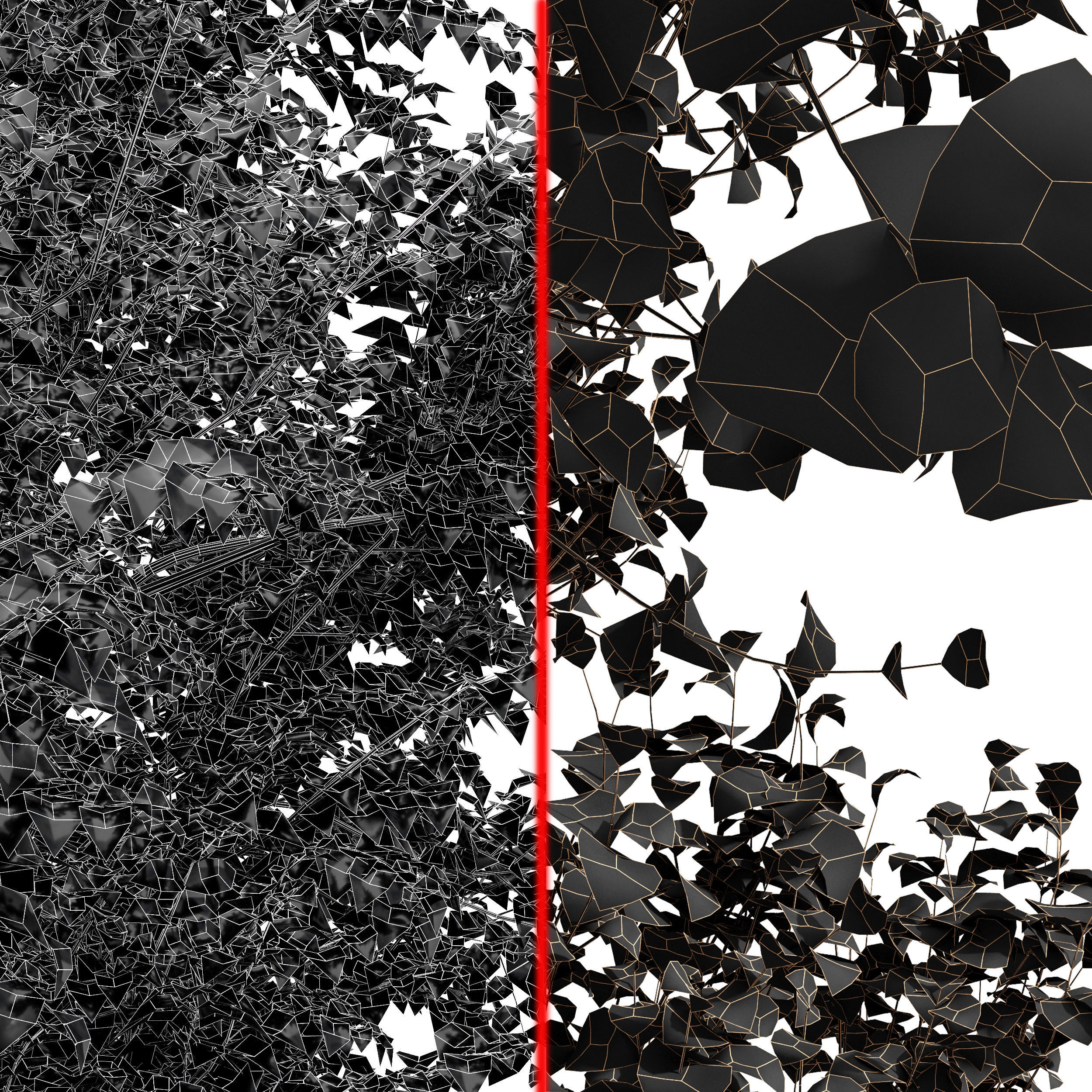 European Beech and Acer Saccharinum 3D model_6