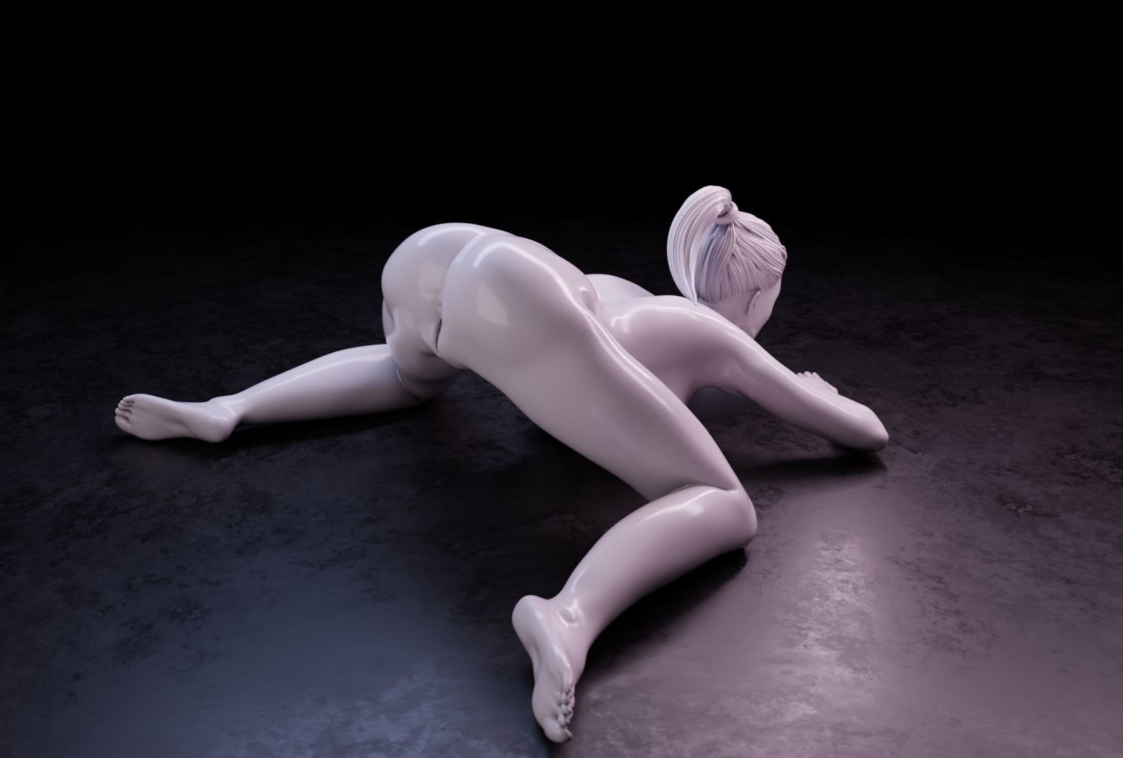 Sexy girl 127 3D print model_29
