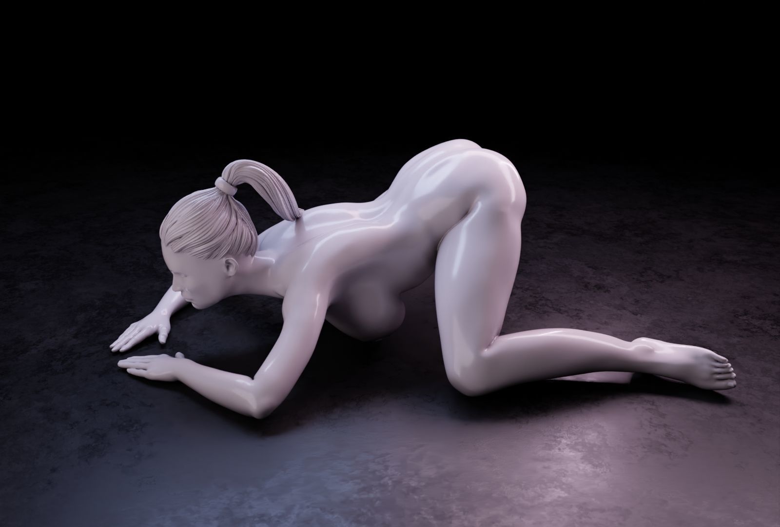 Sexy girl 127 3D print model_13