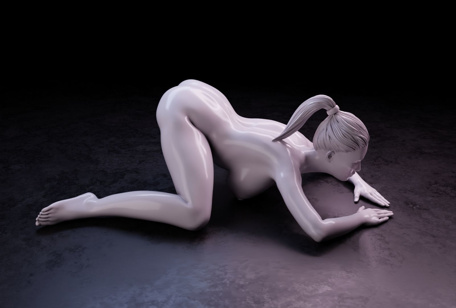 Sexy girl 127 3D print model_35