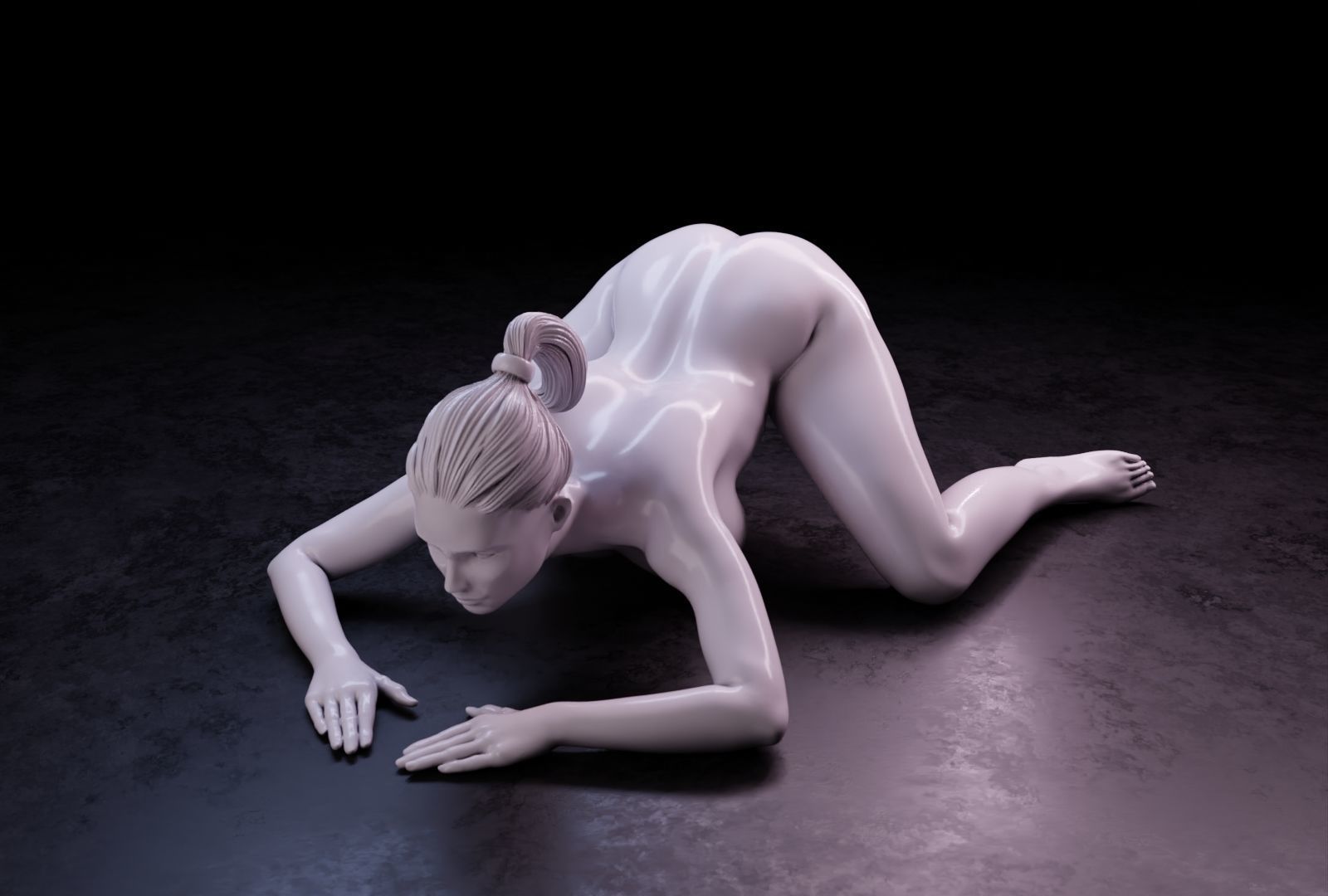 Sexy girl 127 3D print model_9