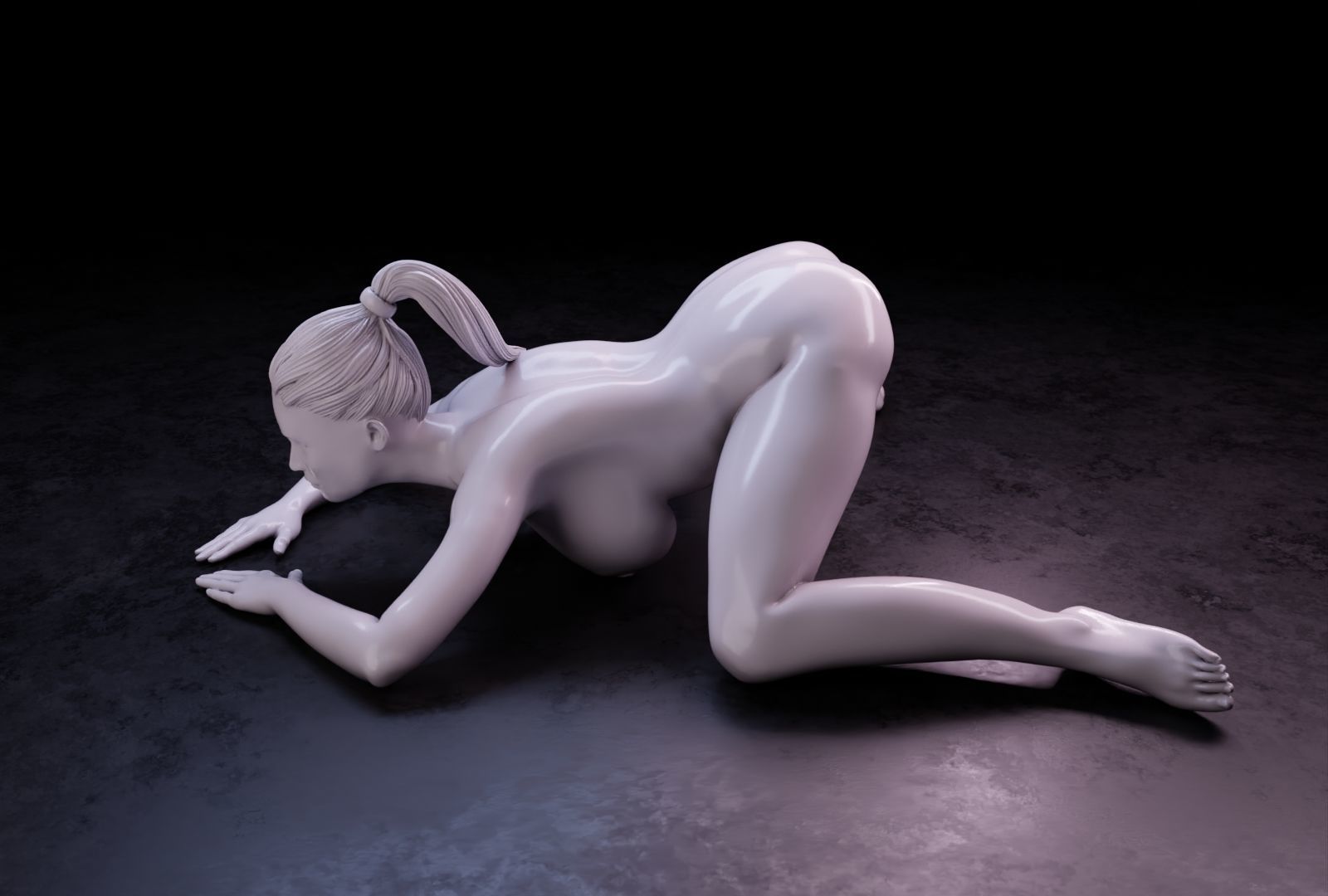 Sexy girl 127 3D print model_14