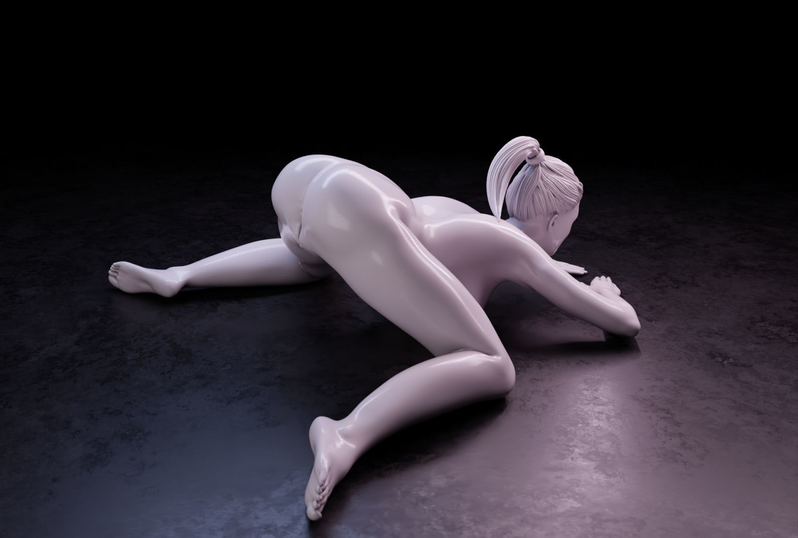 Sexy girl 127 3D print model_30