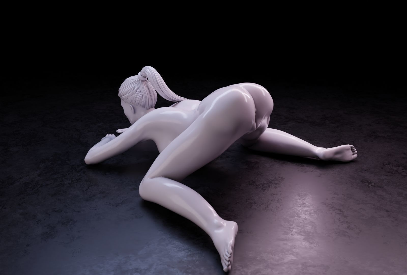 Sexy girl 127 3D print model_19