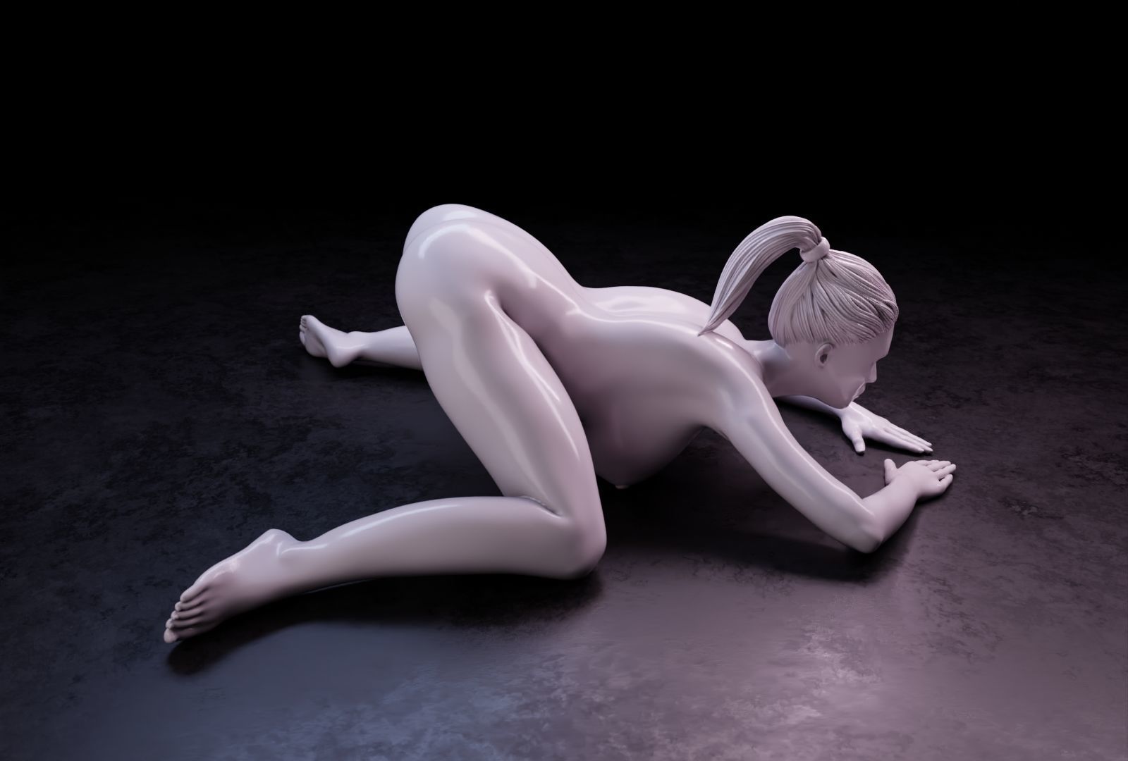 Sexy girl 127 3D print model_33