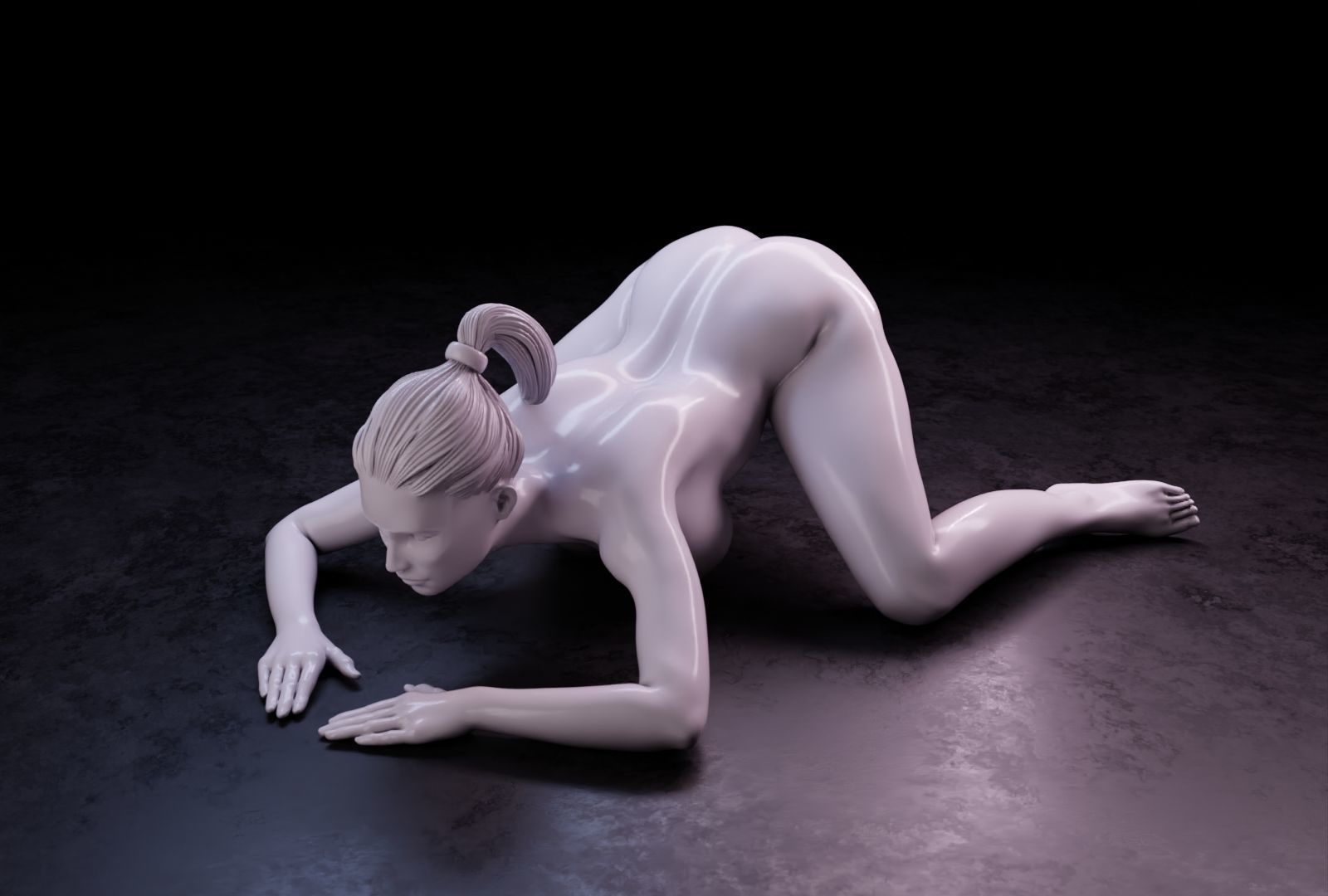 Sexy girl 127 3D print model_10