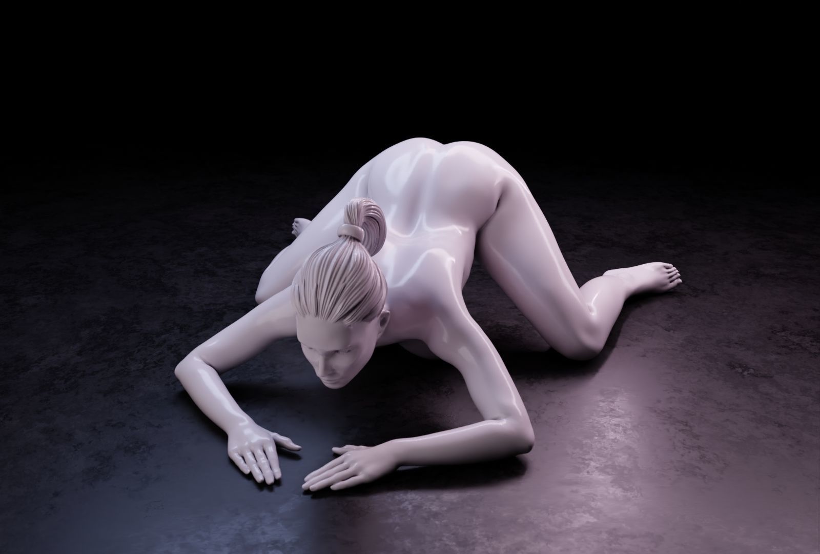 Sexy girl 127 3D print model_8